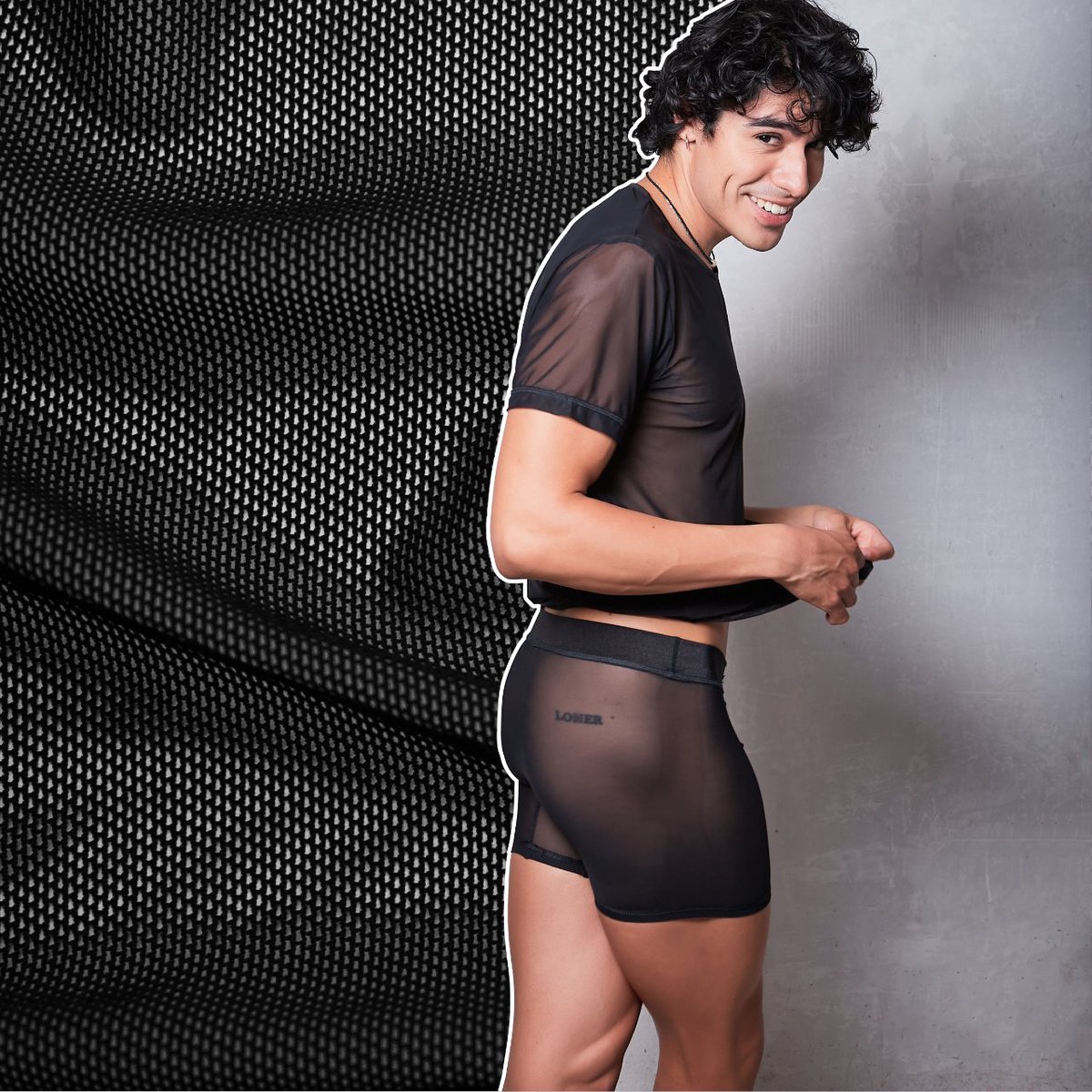 Free_Choice_Mx's tweet photo. ¡Saca tu lado más provocativo! 💣🔥
🖤 Camiseta de Mesh Negro by Night - $349
🖤 Boxer de Mesh Negro by Night - $349 
.
.
.
#Freechoice #tiendaenlinea #cdmx #envionacional #amorpropio #lenceriaparahombre #gaymexico #gay #lucesensual #lucesexy #lgbtq🌈 #boxer #transparencias https://t.co/RrvRb8nBQ0