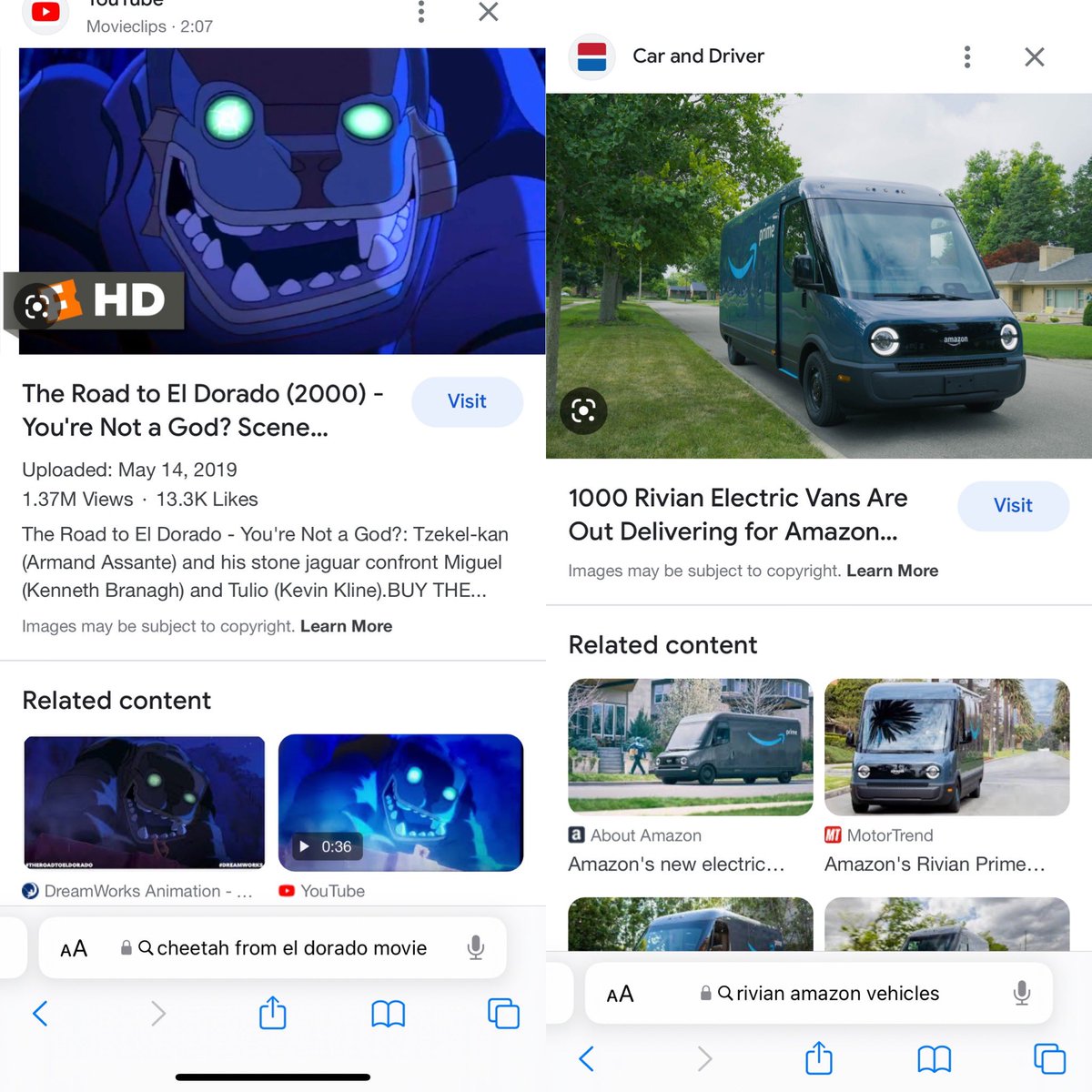 dpgoodies's tweet photo. Care to explain? @Rivian @amazon https://t.co/Wtp9cOFxkx