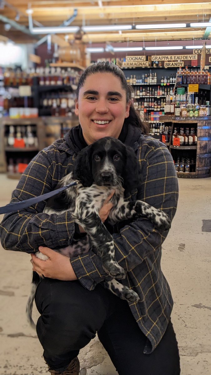 southlyndale's tweet photo. #DogsofSLL 🐾 Resident dog-lover Katherine is teaching 8 week old Tessa how it goes at SLL. Lots of love and lots of treats! Thanks for stopping by! https://t.co/QjGr2nT4HQ