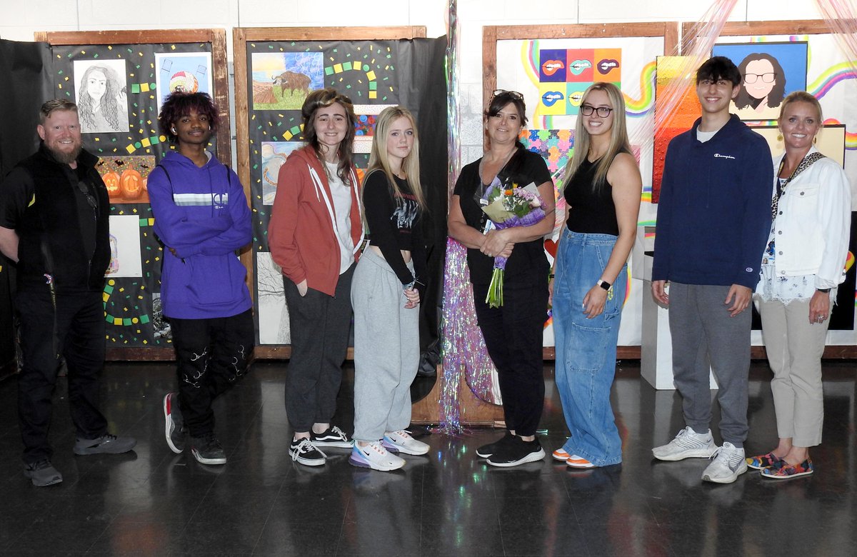 CommackSchools's tweet photo. IB Art installations on display at CHS, showcasing the work of our talented student artists. #CommackHighSchool #IBArt #MackArt #IB #CommackSchools https://t.co/erPebY6BZJ
