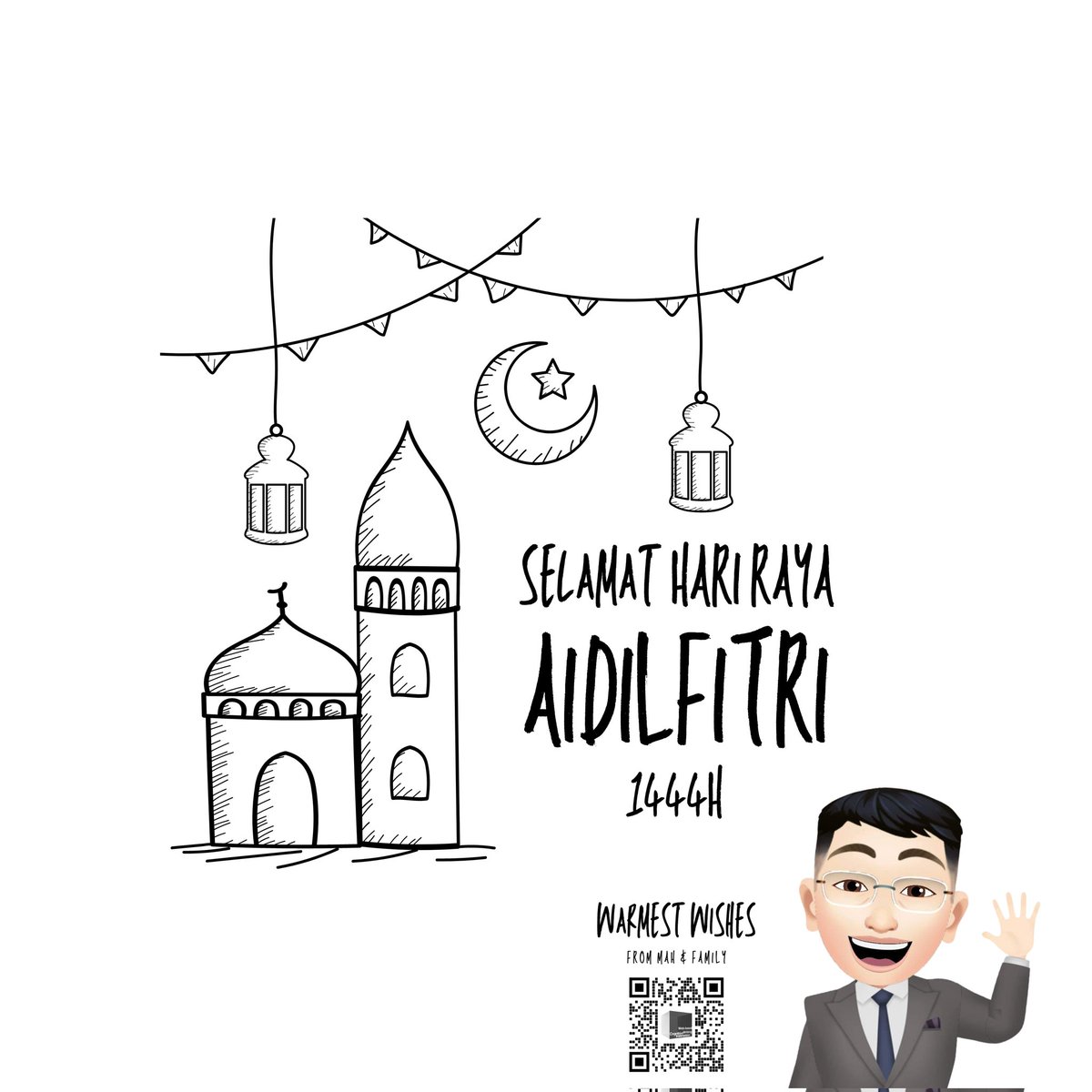 Selamat Hari Raya Aidilfitri to all Muslim friends and families. #EidMubarak #EidAlFitr #WeCWIIS #greetings