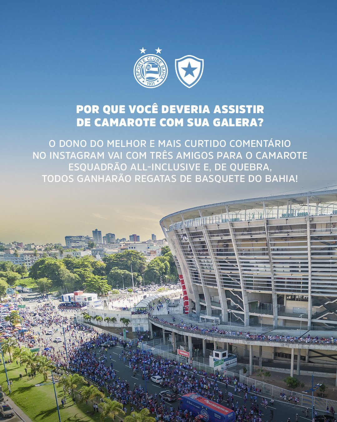 Esquadrão da Sorte  Notícias Esporte Clube Bahia