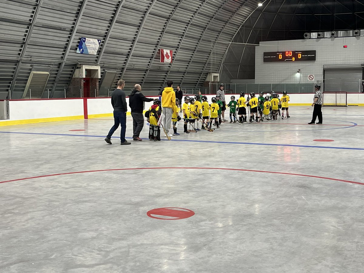 Night one of U9 is over! Great to see the players back on the slab!