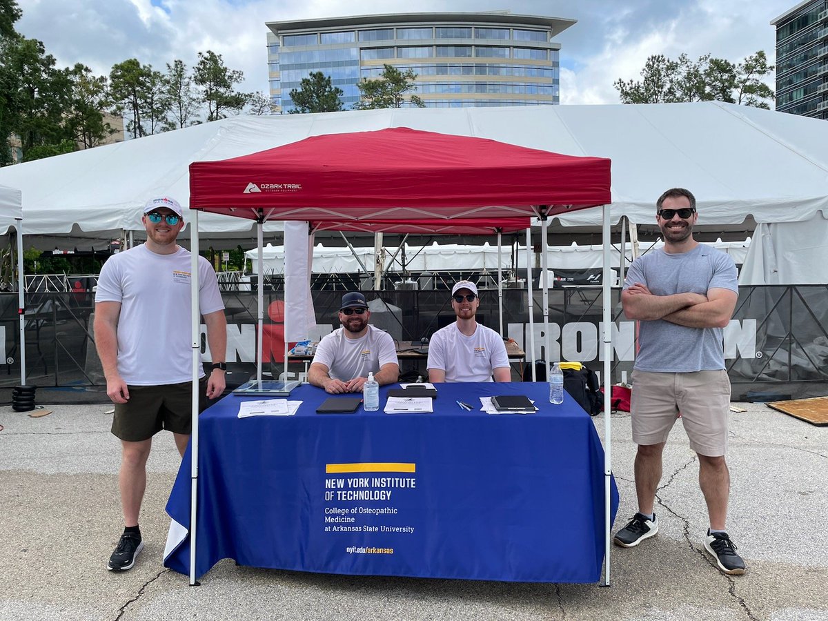 JoanneDonoghue4's tweet photo. If you are participating in the Iron Man Texas race this weekend, be sure to stop by the @nyit tent in the IM village if you would like to participate in a research study! Good luck to all! @IRONMANtri @NYITCOMAR https://t.co/jVFE8S55EJ