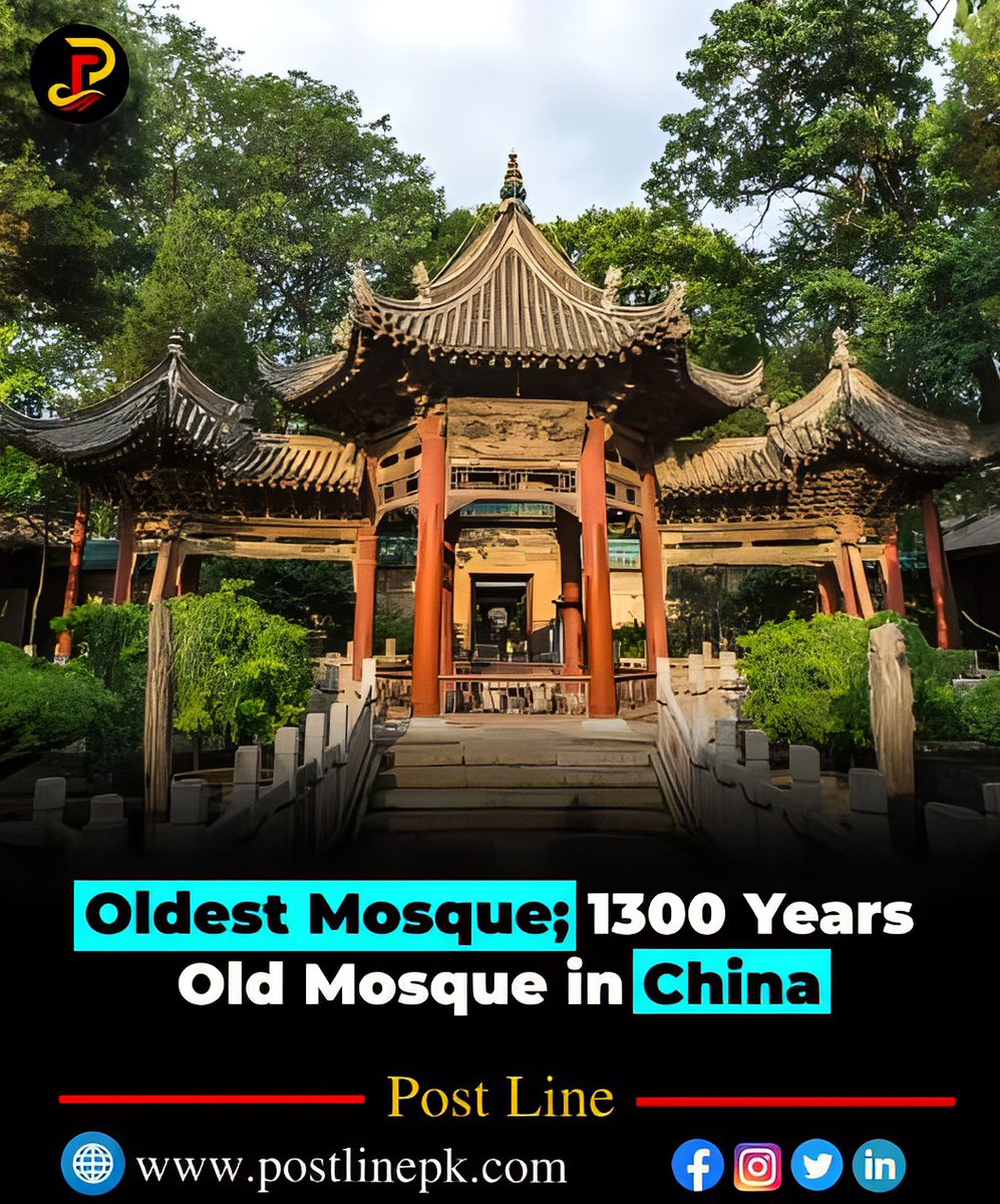 postlinepk's tweet photo. Oldest Mosque; 1300 Years Old Mosque in China.
.
.
.
.
.
#postline #mosque #mosquesofworld #mosques #Eid #EidAlFitr #eidmubarak #BreakingNews #NewsUpdate #news #TrendingNews #trending https://t.co/ASMR8N5HFQ
