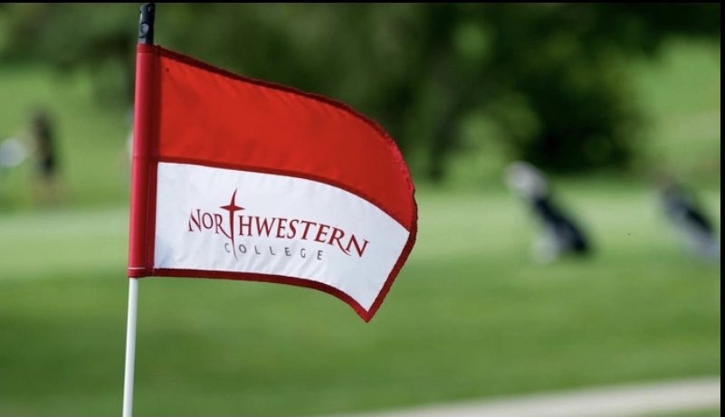 Grateful to receive an offer to play college golf at Northwestern College. <a href="/nwcmgolf/">Northwestern College Mens Golf</a>