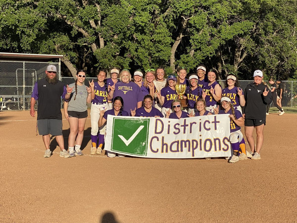 LonghornEarly's tweet photo. District Champs!
Hook’em! https://t.co/41vJm0vrco