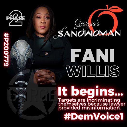 demvoice1's tweet photo. Fani Willis isn’t pulling any punches.
She has requested the judge to disqualify the lawyer jointly representing most of the electors.
Willis added, the lawyer has created an “impracticable & ethical mess…rife with serious ethical problems.” #FultonDA
#DemVoice1 https://t.co/cpstZ1BbaG