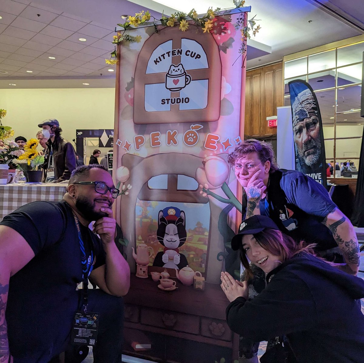 ocean_mouse's tweet photo. Spent the last 2 days at #XPSummit and started a Cup Mascot Gang with the wonderful folks at @KittenCupStudio . Check out their upcoming title Pekoe, it's adorable!
#oceanmousestudio https://t.co/sS0JH33kzS