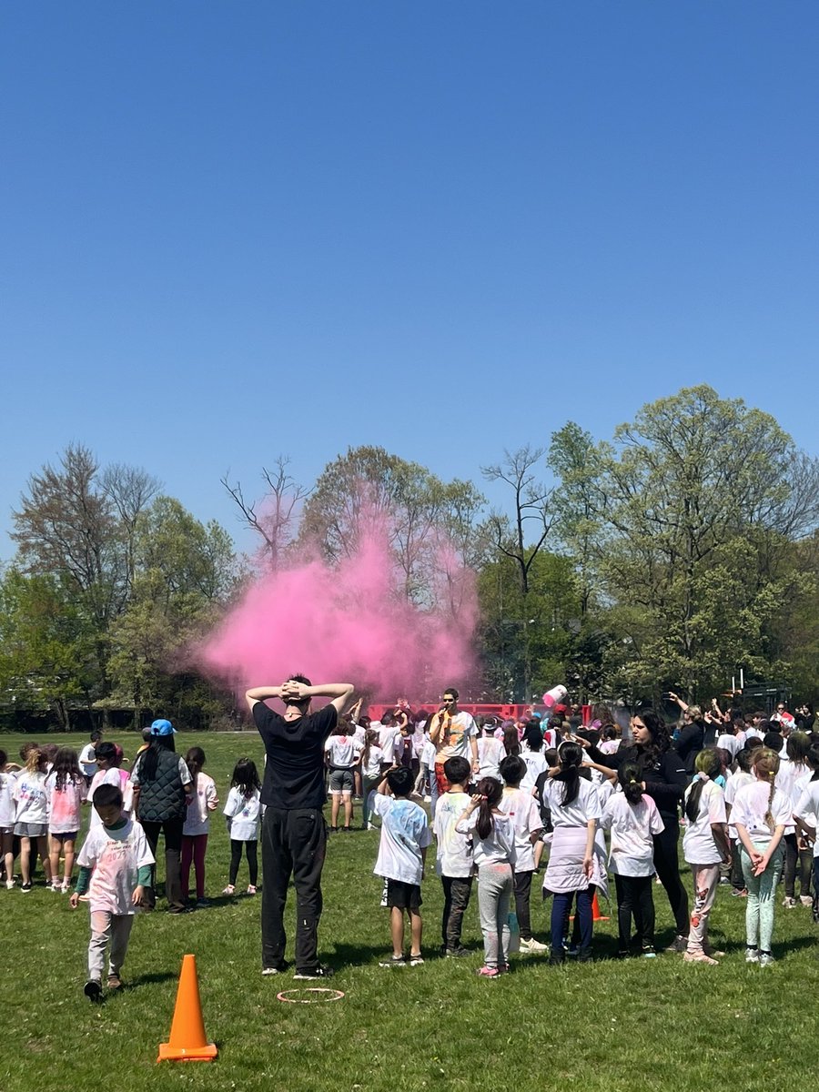 Color run 2023 was a blast with <a href="/RikerHillRams/">Riker Hill Elementary School</a> #WeAreRamily