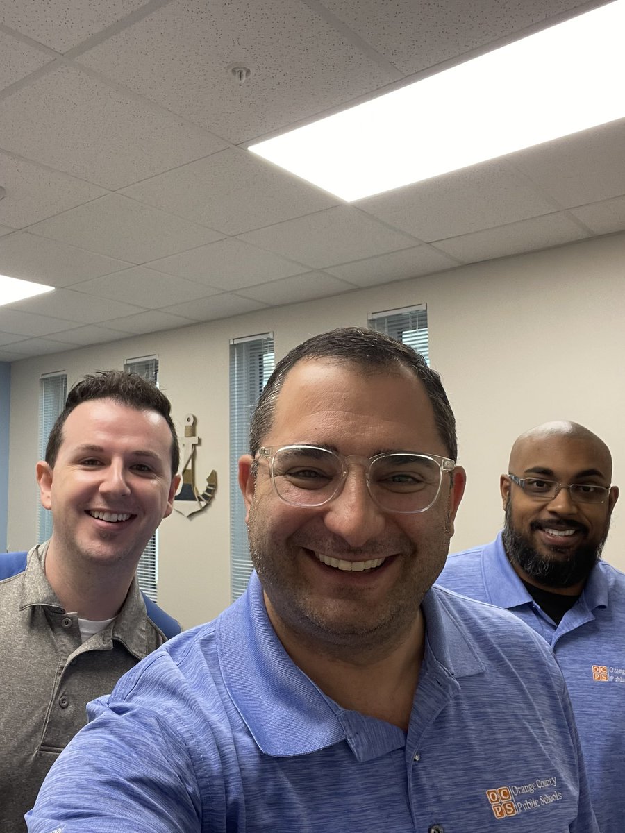 DrMarkShanoff's tweet photo. First visit of #FiveVisitFriday with West LC ITS Admin Kendell Persad, was @WaterSpringOCPS and principal Matthew Hendricks. Great things happening and the conversation was amazing! Important feedback for us to digest as a team! @DrRahim_Jones @OCPSnews https://t.co/YBLzmuucDY