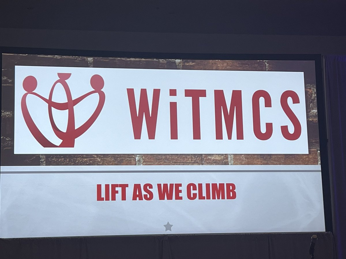 sarsch79's tweet photo. So excited to be a part of this amazing organization!! #WiTMCS @VADCoordinator let’s support each other and “lift as we climb”. Love it!!! https://t.co/h9XTuhP5Hl