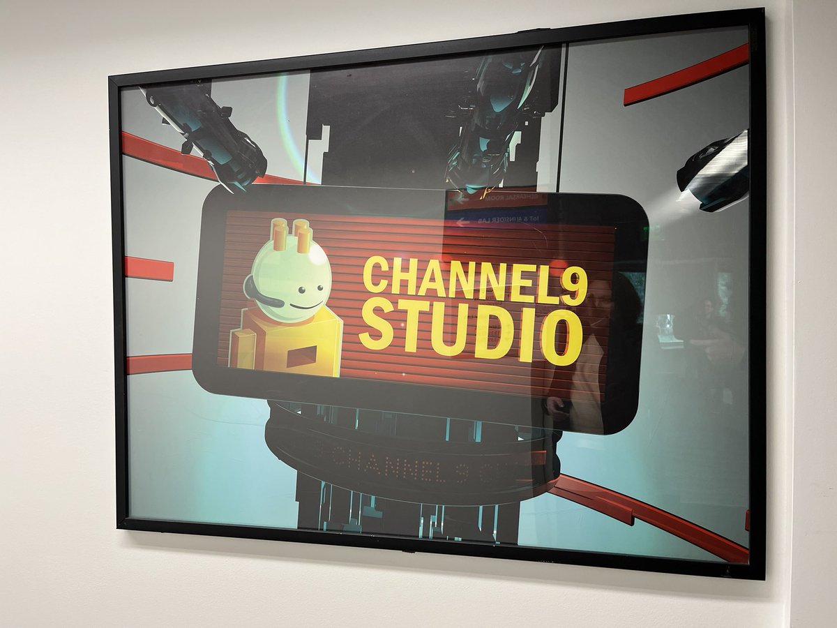 veronika_dev1's tweet photo. Before heading home I stopped by @ch9 studio to record #HumansofAI episode with @GlobAICommunity (all around awesome @sammydeprez @SjoukjeZaal and @hboelman). Keep your eyes and ears open for it to be released soon π€© #GlobalAICommunity #AI #MVPBuzz https://t.co/wGIdQQDKsz