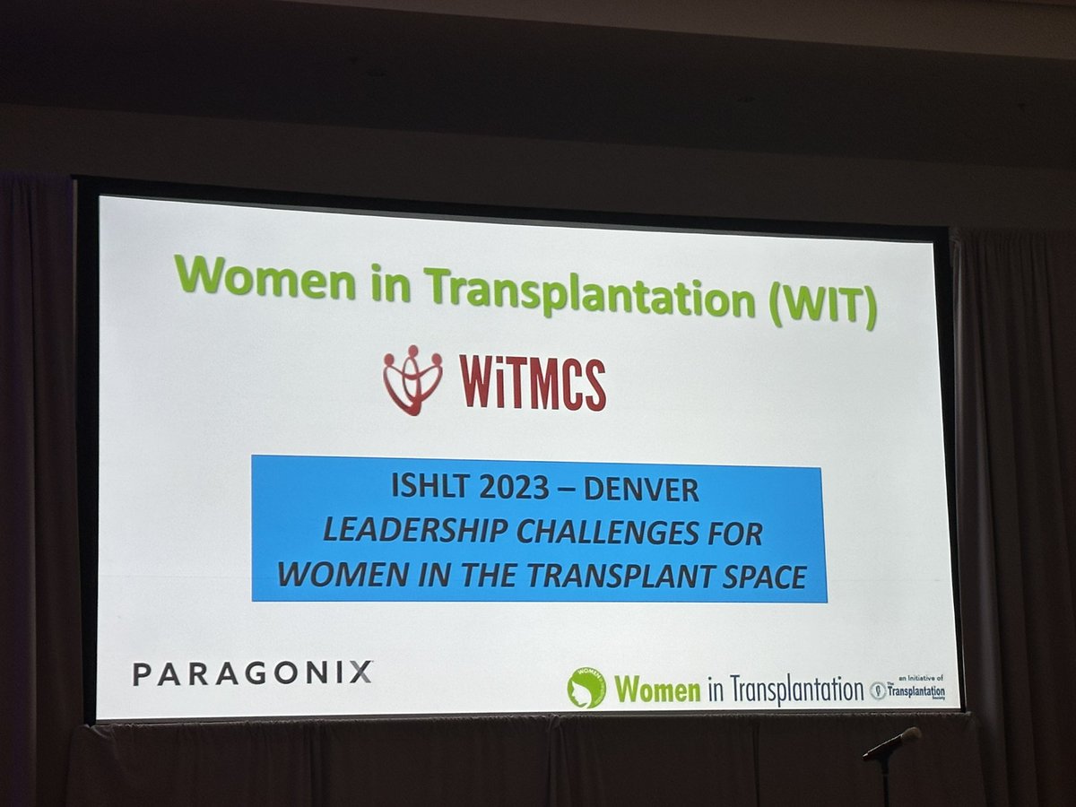 Womenintxp_mcs's tweet photo. Lift as we climb! ~ @shelleyhallmd
Our first networking event @ISHLT in conjunction with @WIT_TTS discussing ‘Leadership challenges for women in Transplant’ #ISHLT2023
Supported by @ISHLTPres https://t.co/Eh05XIrdDw