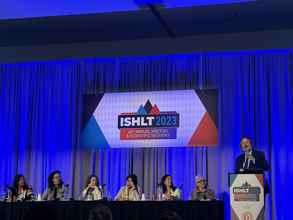 Lift as we climb! ~ @shelleyhallmd Our first networking event @ISHLT in conjunction with @WIT_TTS discussing ‘Leadership challenges for women in Transplant’ #ISHLT2023 Supported by @ISHLTPres