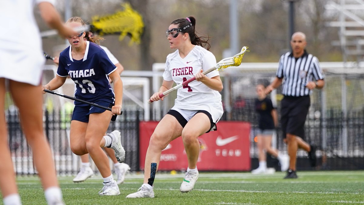 FisherAthletics's tweet photo. No. 22 Women’s Lacrosse Downs No. 20 Ithaca College In Friday Match-Up!

READ📰: https://t.co/psqjH8Yjl1

#gofisher @SJFC_WLAX https://t.co/QjEWcqYkz0