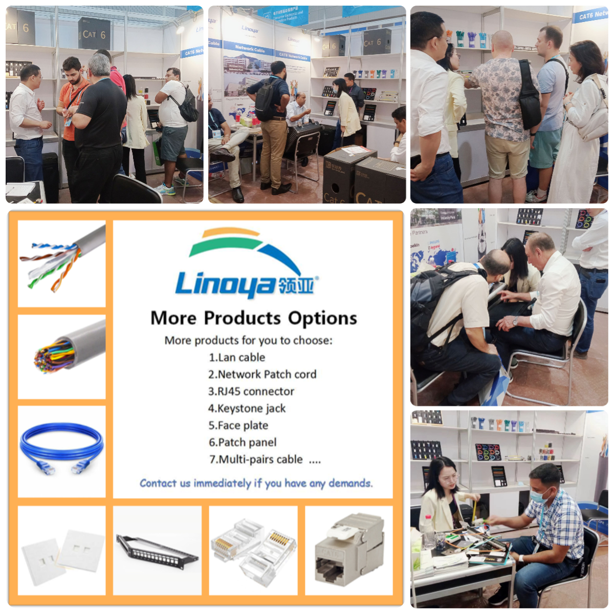 CableWinte8851's tweet image. So glad to tell you that #Linoya got perfect result of Canton Fair in April.
 
We are so happy to have had the opportunity to meet so many wonderful clients and have meaningful conversations. 

We always thank you for your continued support and your trust for Linoya. 👍