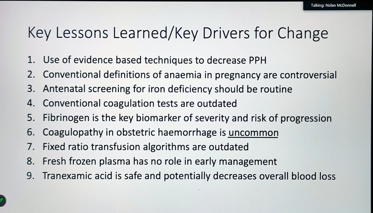 Prof Nolan McDonnell presenting <a href="/NATAforum/">NATA</a> #PBMMarathon  👏