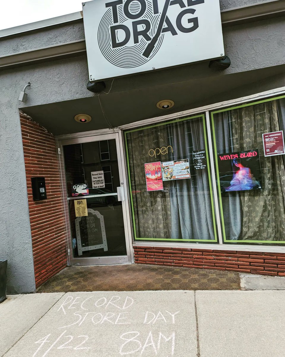 Do people still use this? It's <a href="/recordstoreday/">Record Store Day</a> tomorrow and we have 400+ items!!
Open at 8AM!
#RSD2023