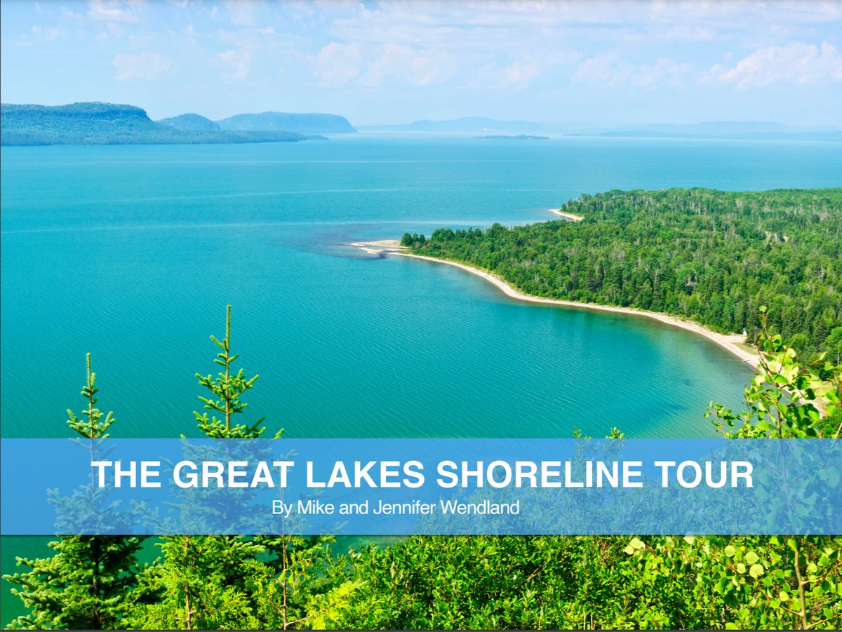 It’s nearly impossible to beat the breathtaking surroundings that touch eight U.S. states and Canada. And with so much water, you can be sure the sunrises and sunsets are amazing. rvlifestyle.com/greatlakestour See true wilderness and there is no clearer place to see the stars at night