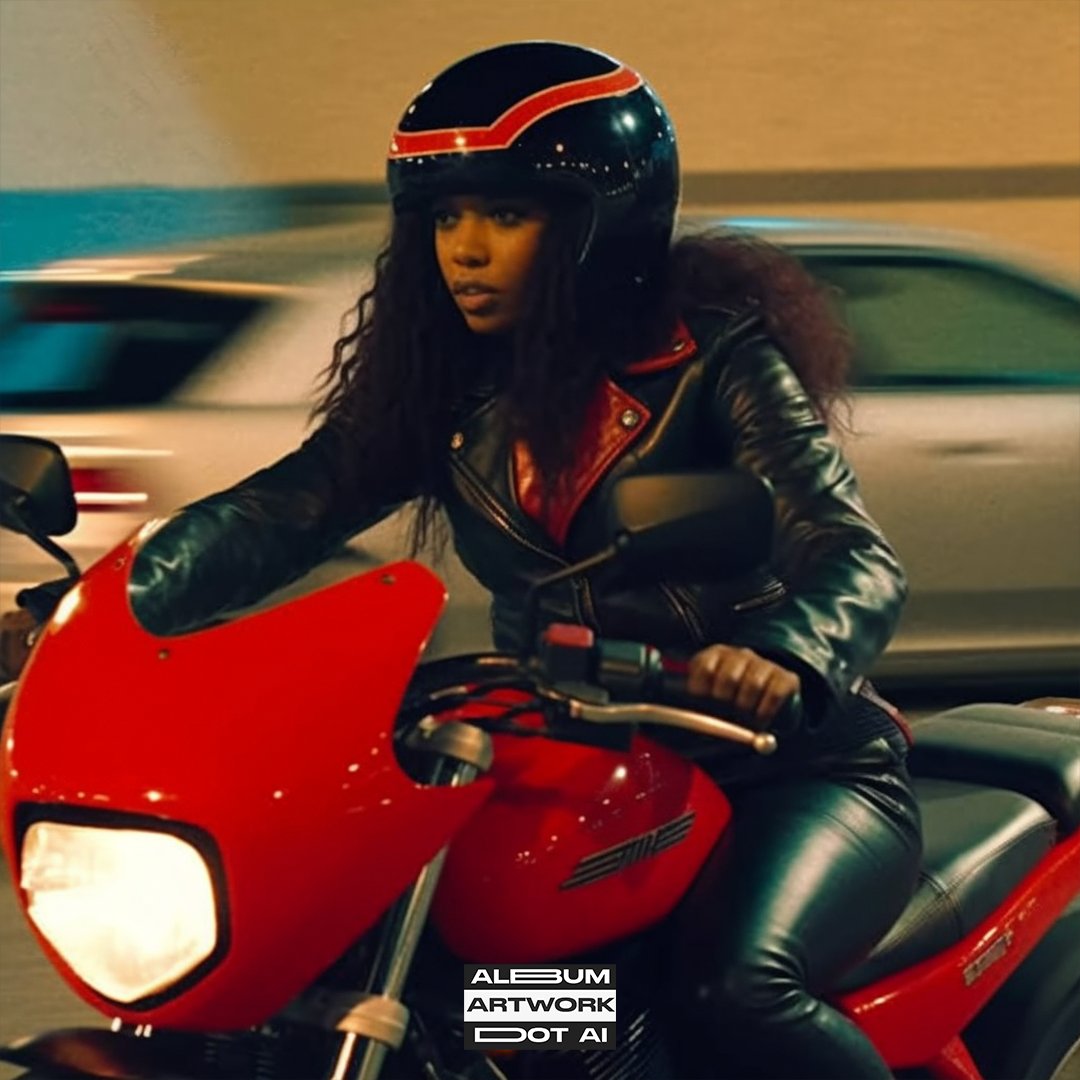 yougeniusai's tweet photo. if @sza used #AI for her #killbillremix cover art https://t.co/quLbRnatCR