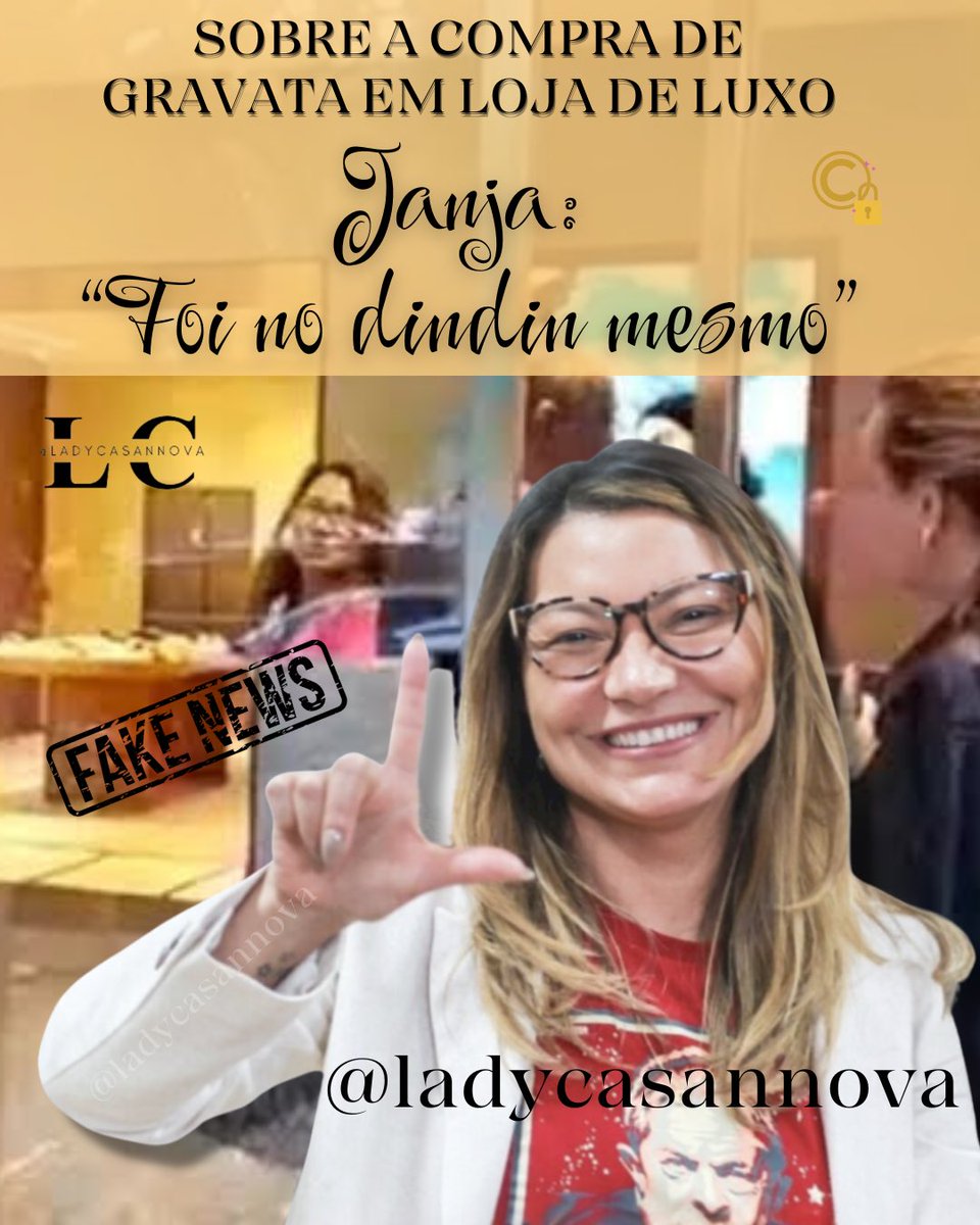 LadyCasannova's tweet photo. Boa noite QUERIDA ESQUERDA ❤️🚩🫂a mídia golpista estava acostumada com o desgoverno genocida ter gastado $$$ no cartão corporativo, e ataca a Janja @JanjaLula por ter comprado uma gravata p o Lula,c o seu dinheiro? Ela não pode? #LulaOBrasilEoMundoRespeitam https://t.co/QBtZEjjDJ0