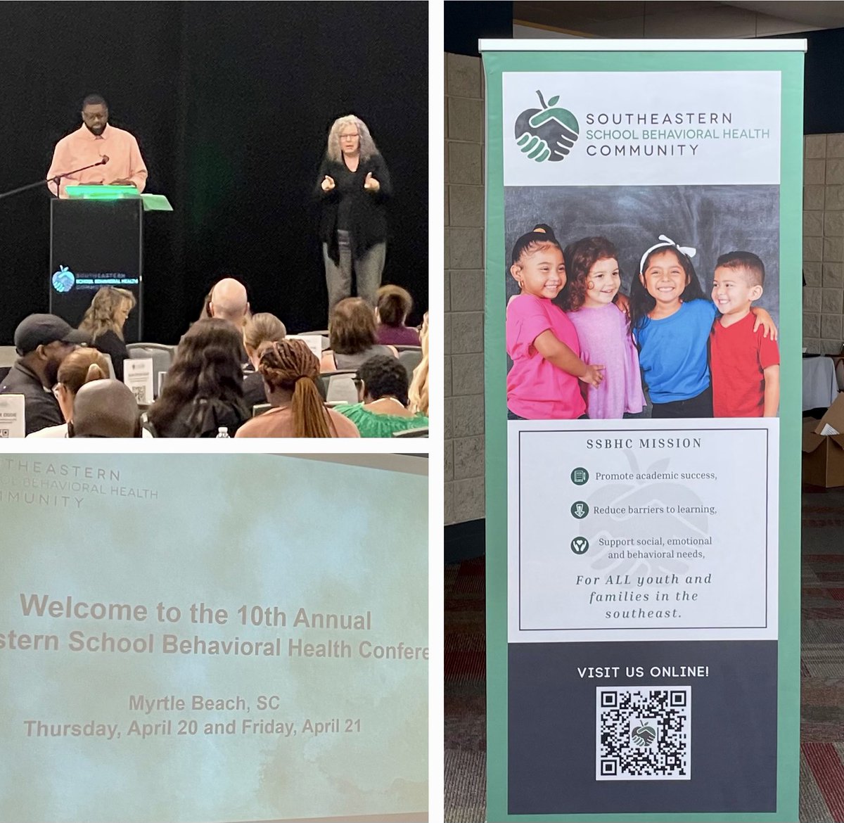 DrJWEvansJr's tweet photo. Our own Julia Staton @KEDCGrants Project AWARE THRIVE Grant Lead & @KEDC1 SEL Specialist Jordan Williams attended Southeastern Schools Behavioral Health Conference this week! #SSBHC Bringing home big ideas that will impact our districts! Can’t wait for what’s next! #wearekedc https://t.co/wvqg3HIQd0