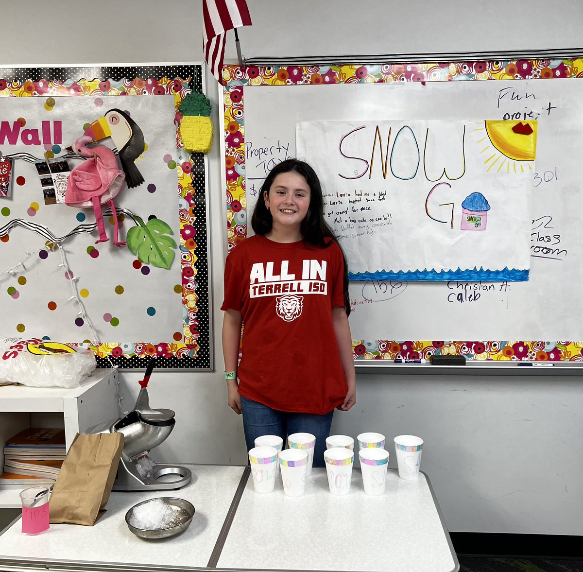 Veronica5Pelayo's tweet image. #takemetoterrell 🐯financial Literacy & snowcones 🙌