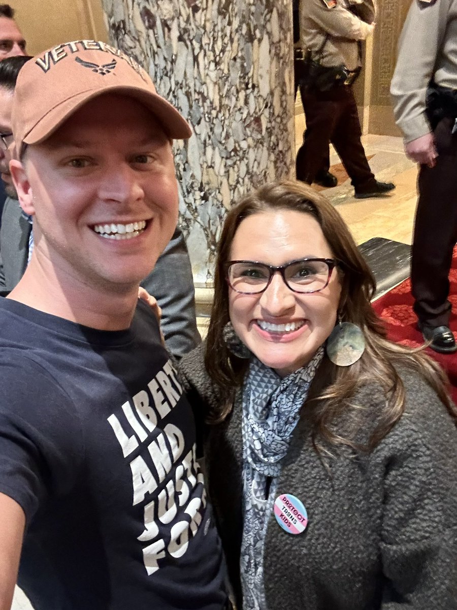 JacobThomasMPLS's tweet photo. Today was a GREAT day! MN banned conversion “therapy” (10 years in the making) and codified MN as a #TransRefuge state!!! ✊🏳️🌈🏳️⚧️ #EndConversionTherapy #mnleg #ProtectTransKids | @peggyflanagan @leighfinke @outfrontmn @MinnesotaDFL @epmurphymn @ErinMayeQuade @LiishKozlowski https://t.co/pZJFTqhKeP