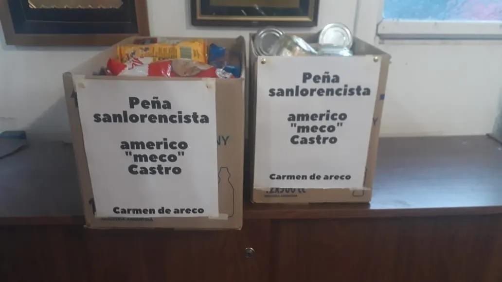 CuervosCdeAreco's tweet photo. Integrantes de nuestra Peña entregaron alimentos no perecederos al merendero "Corazones Abiertos" del Barrio Altos del Canal. Los mismos fueron colectados en la última cena que realizamos. Agradecemos a la Sra. Nelida Cabrera!!
SL mucho más que 90 minutos de fútbol!!!! https://t.co/fG4cwn2vgM