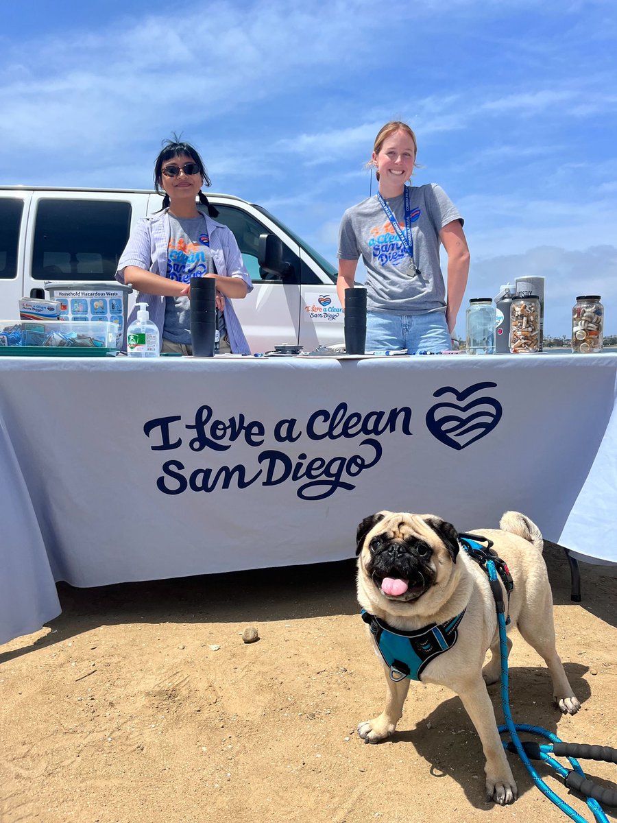 We took to Fiesta Island for #1day1thing and cleaned up 70lbs of litter headed for the ocean!  #lifeataudacy