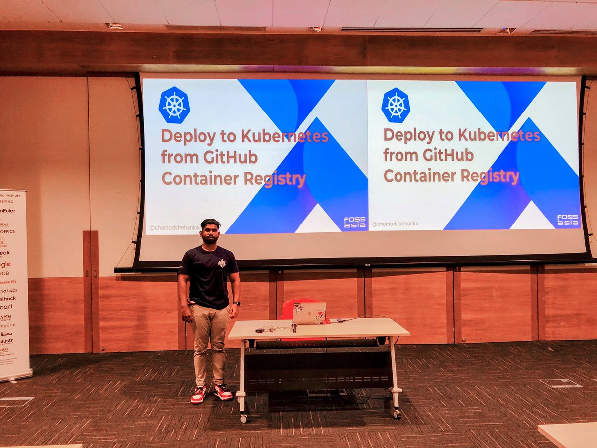 chamodshehanka's tweet photo. Excited to have shared my knowledge at the FOSSASIA Summit 2023 on deploying to Kubernetes from GHCR! Open source collaboration at its finest 🚀 #FOSSASIA #Kubernetes #GHCR #OpenSource #Collaboration #CNCF #CloudNative 
@fossasiasg @fossasia https://t.co/ONHVr73xfQ