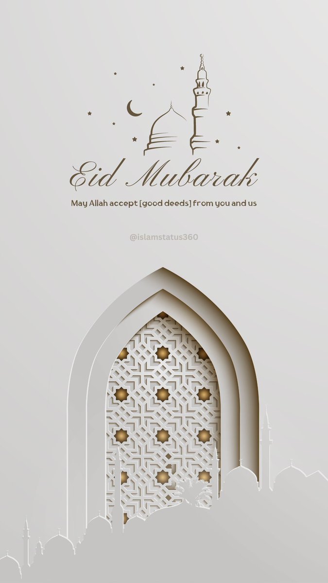 IslamStatus360's tweet photo. May Allah accept all our prayers and bless us with peace and prosperity. Eid Mubarak!  

https://t.co/jdh97dj1Ze 

#AllahsBlessings #PeaceAndProsperity #EidMubarak #blessedeid #islamstatus360 #eid #eidalfitr #eidulfitr #عید #عید_الفطر

#عيد_الفطر_المبارك #عيد_الفطر_المبارك_١٤٤٤هـ https://t.co/ox8sbr3Fur