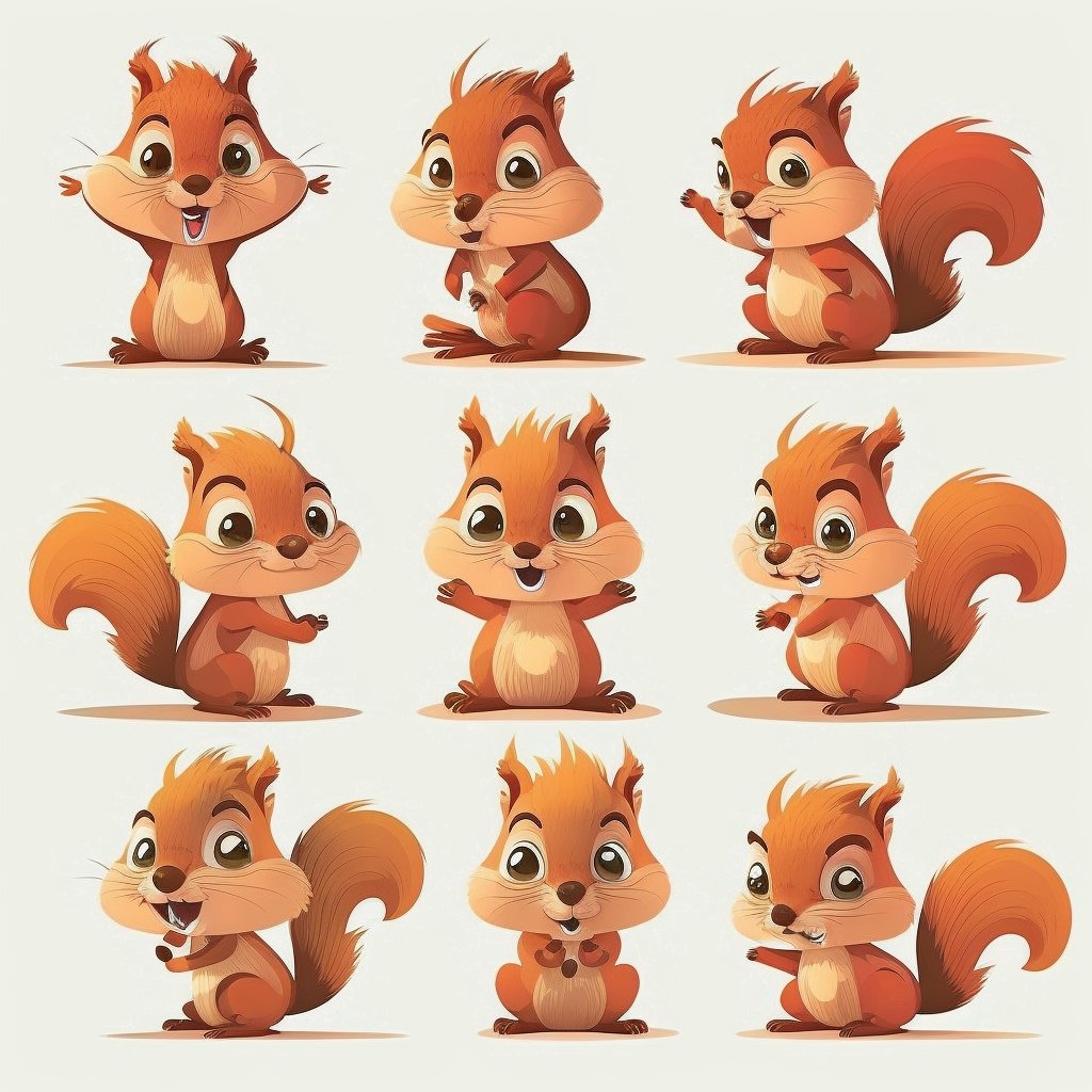 icreatelife's tweet photo. I love character sheet prompts. When I want to make a short comic book usually for a kid, nine different angles of the character is usually enough for the entire story. Works best for version 4 of Midjourney. 

I'd love to see your character sheets. Share with me. 

prompt: blue cute monster character sheet, cartoon style, cute, character design, multiple poses and expressions, isolated on white background --v 4 --q 2

Also check my thread how to go from a character sheet to a comic book: https://t.co/9lj1a1jOsk