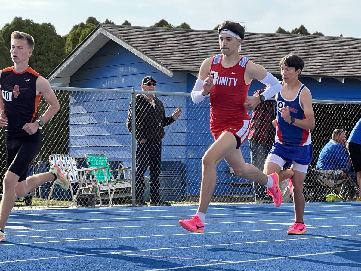 GodinaJonah's tweet photo. Proverbs 16:3 “Commit to the Lord whatever you do, and your plans will succeed.”🙏🏽
9 second 1600m PR and New @TrinityCatholic School Record: 4:28.17‼️ https://t.co/1BCOuJlONr