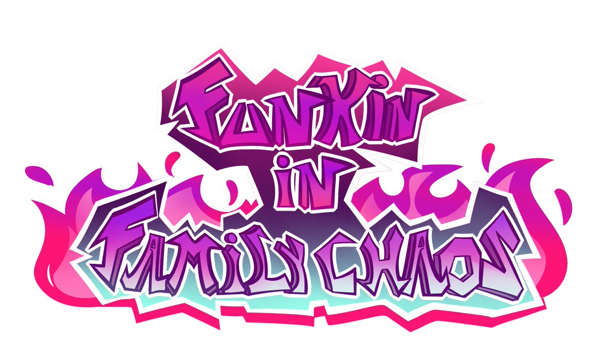FNFffc's tweet photo. NEW LOGO! 

#fnfmod #funkininfamilychaos #ffc #fridaynightfunkin https://t.co/JUk6XAFIHG