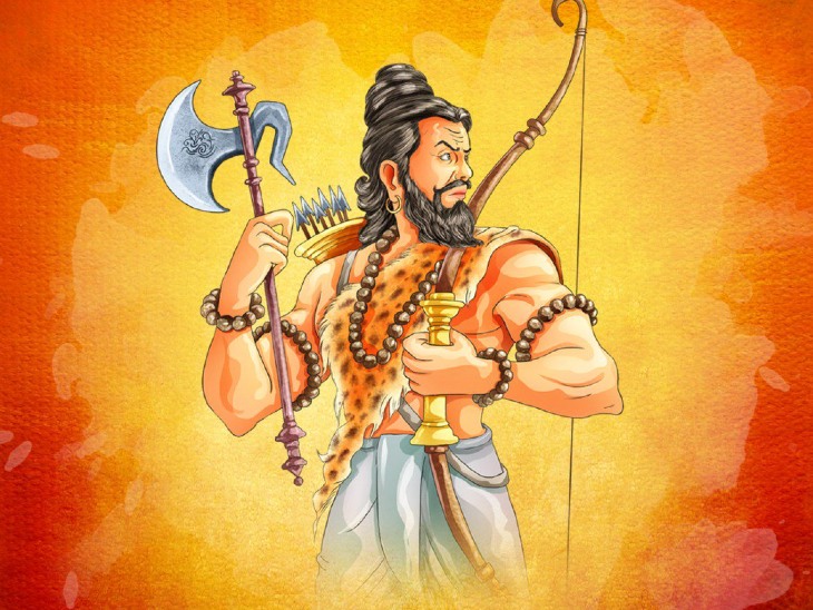 VoiceOfBrahmins's tweet photo. ललाट पर चन्द्रमा सजता है, काँधे पर जनेऊ रखते है
परशुराम के वंशज है,फरसे पर न्याय करते है।

भगवान विष्णु के छठवें अवतार भगवान परशुराम जन्मोत्सव की हार्दिक बधाई एवं शुभकामनाएं।🙏
#भगवान_परशुराम_जन्मोत्सव https://t.co/UPmSiClFwu