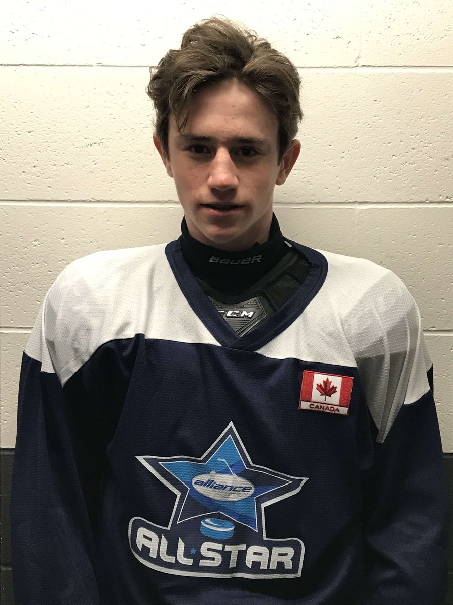 Mitchell's Carson Harmer selected 44th overall in 3rd round of #OHLDraft by <a href="/SpiritHockey/">Saginaw Spirit</a>.  Centre had 40 points in 33 games for <a href="/hplakers/">Huron-Perth Lakers</a> U16 AAA this season.