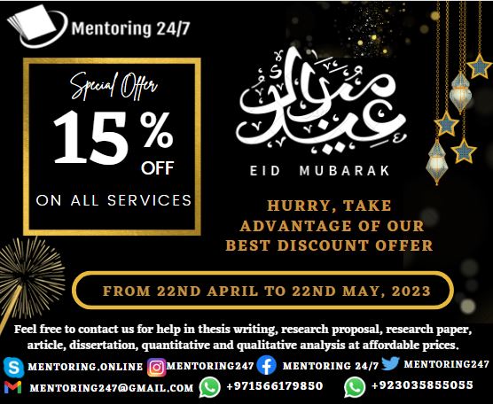 mentoring247's tweet photo. Forget to worry about the #thesis #dissertation #article submission deadline and enjoy #Eid. Let us help you with your #Assignment and #ResearchWork with a discount this Eid!  #PhD #WritingCommunity #phdchat #phdlife @OpenAcademics #Eid2023 @PhDVoice 
#عيد_الفطر_المبارك https://t.co/U8HfhgaoBn