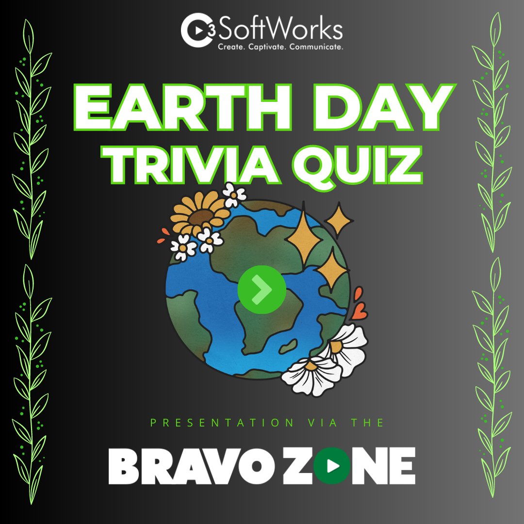 #Happyearthday! Celebrate with a #trivia quiz, and test your knowledge with your friends. Find out ways to take action today for a better tomorrow. Follow the link to play: cloud.c3softworks.com/#/spark2-e/644…