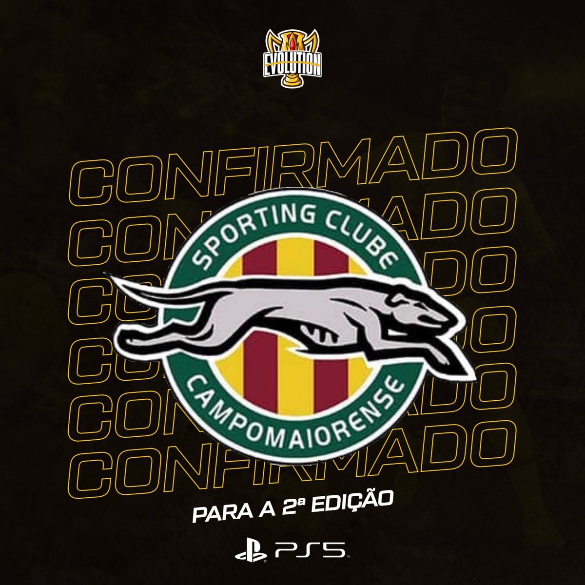 Está CONFIRMADOOOOO!

Os <a href="/SCampomaiorense/">Sporting Clube Campomaiorense Esports</a> estarão Presentes na 2ª Season da Competição PS5!