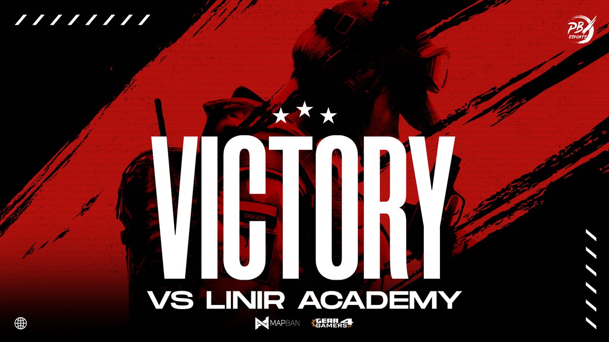 ABFAHRT 🔥

unser PC|R6 Siege Academy Team gewinnt heute gegen Linir Academy.

<a href="/desbl/">DeSBL</a> Cup Achtelfinale

PBX ESP - @Linir_eSports 

7- 3 Skyscraper
7-5 Oregon 

GG an unsere Gegner 

#PBXFORTHEWIN