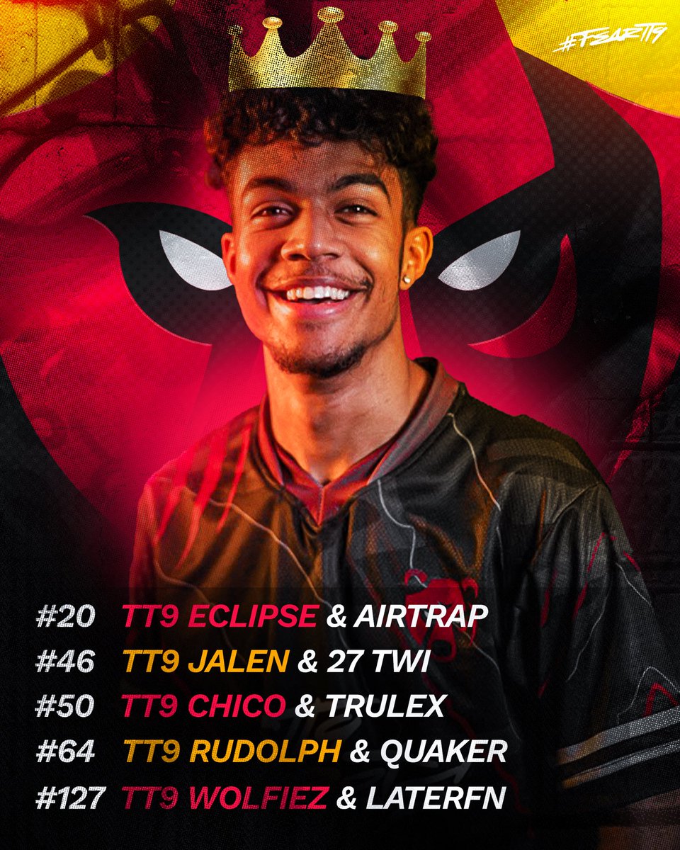 NOT EVEN CLOSE 🥵🥵

Our 🐐 with the back to back qualification for the FNCS Qualifier Finals! 🏆

#FearTT9