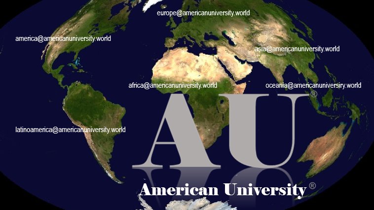 AUniversity_Int's tweet photo. AU ® American University ®
#OnCampus 
europe@americanuniversity.world
oceania@americanuniversity.world 
america@americanuniversity.world
africa@americanuniversity.world
asia@americanuniversity.world   
#AU #AmericanUniversity #American #University   
+1 323-841-0986   
#WhatsApp https://t.co/TN26CUp5HL