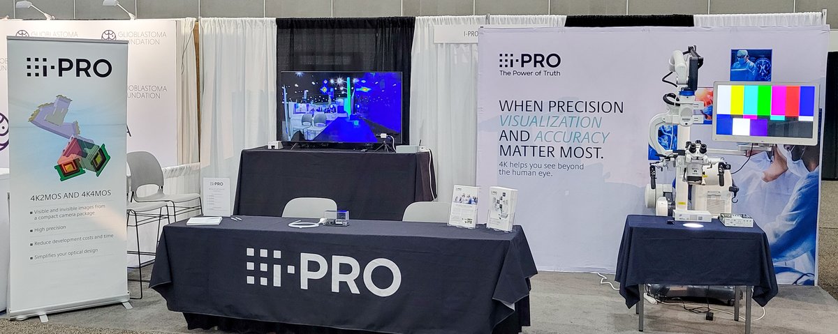 We're exhibiting at #AANS2023, booth #230! Visit our i-PRO Medical team to see our latest 4K4MOS technology, small camera head 4K cameras, and high heat resistance prism camera modules!

#ipro #innovation #neurosurgery #neurosurgeon