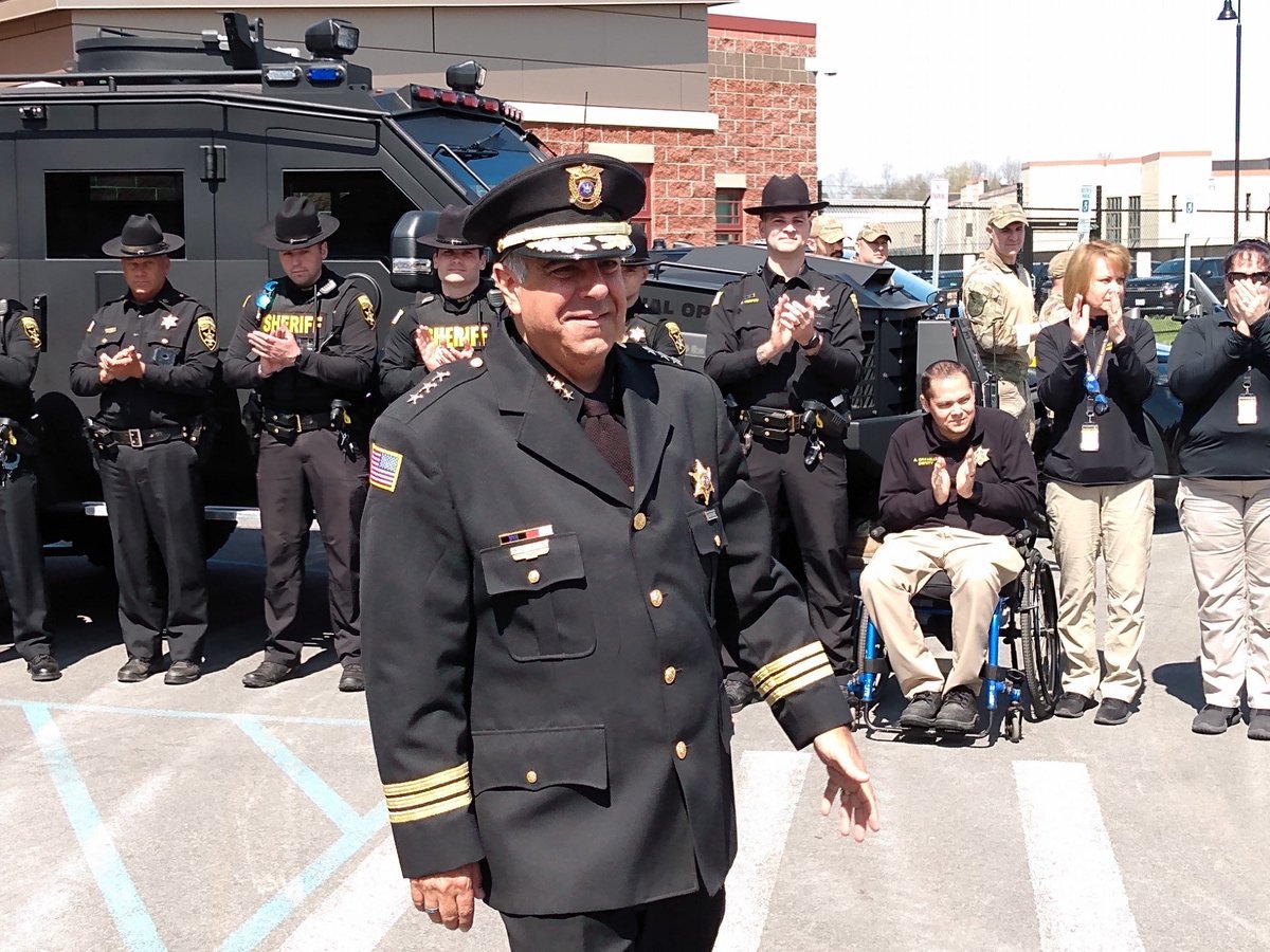 JamesTedisco's tweet photo. 👏🇺🇸Best wishes to Saratoga County Undersheriff Richard Castle, who officially retired today after a 35-year distinguished career in law enforcement! Undersheriff Castle has been an indispensable part of @SheriffZurlo team. Congrats and job well done! https://t.co/TKKexJkVSX