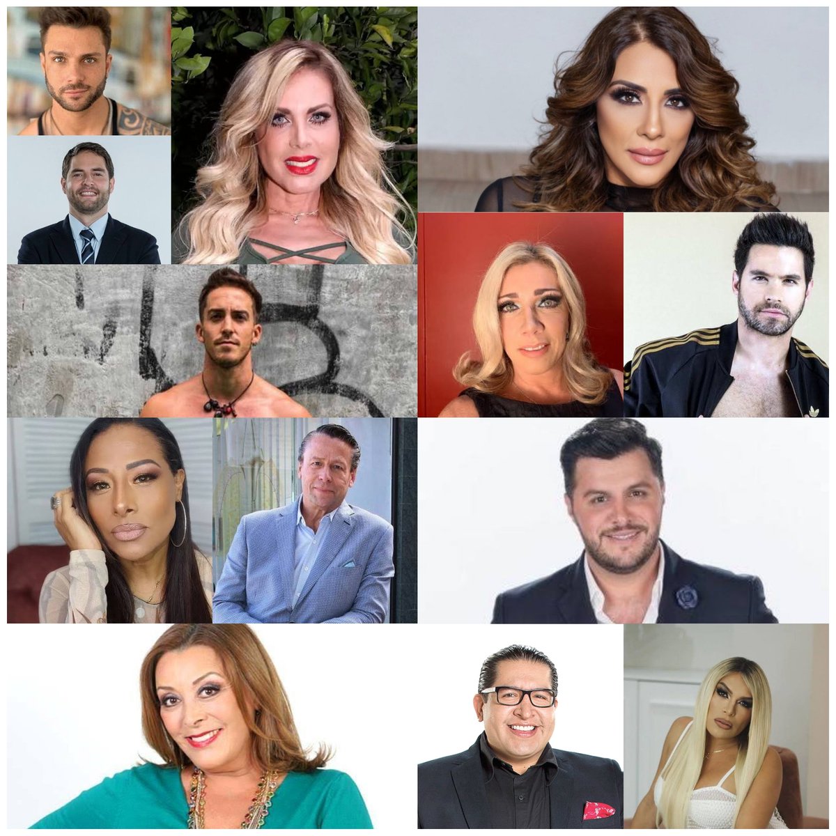 MinutoChisme's tweet photo. ¿HABRÁ POLÉMICA?

Ellos los más sonados en redes para ser parte de #LaCasaDeLosFamososMx #NicolaPorcella #LorenaHerrera #MemoSchutz #AzaliaOjeda #AristeoCazares #CynthiaKlitbo #EleazarGomez #Toñita #AlfredoAdame #PaulStanley #SylviaPasquel #AlexKaffie #WendyGuevara

#ChismeMinuto https://t.co/UpEl81XMdR