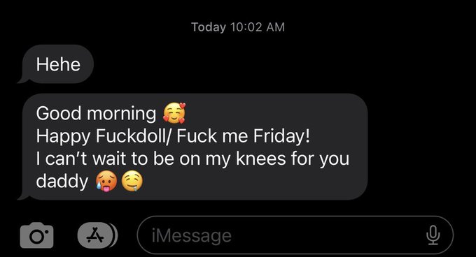If you&rsquo;re not texting me like this don&rsquo;t text me 🫠🥵 https://t.co/wkUfuwVuh5<a href="/tag/onlyfans"class="tags"><span>#onlyfans</span></a><a href="/tag/onlyfansmodel"class="tags"><span>#onlyfansmodel</span></a><a href="/tag/onlyfanspromo"class="tags"><span>#onlyfanspromo</span></a><a href="/tag/avn2"class="tags"><span>#avn2</span></a>