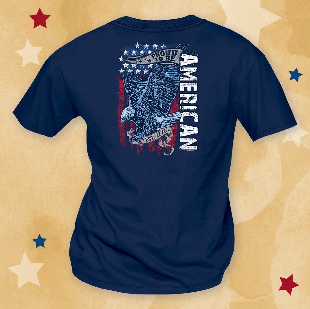 WorkPlacePro's tweet photo. Stand united for the USA wearing our new Proud to be American t-shirt, perfect for your July 4th Independence Day celebrations! 🇺🇸❤️ Use promo code SM3040 at checkout.
•
https://t.co/W7jAYHuOm5
•
#american #america #usa #4thofjuly #workplacepro https://t.co/Hc2ioRuoA6