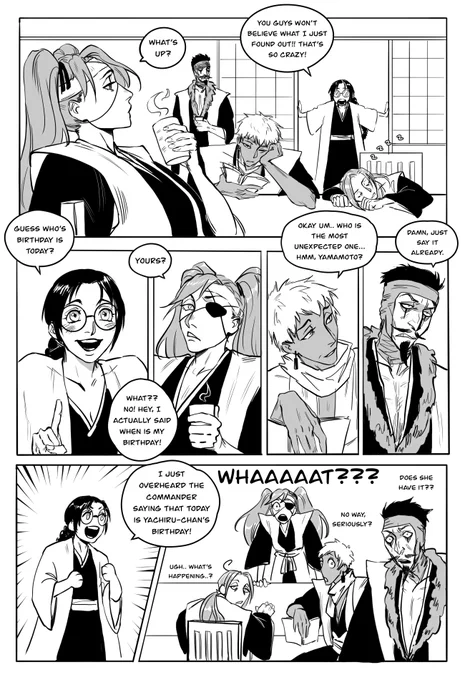 Furoufushi wants to congratulate Unohana-san too…
#BLEACH 
#卯ノ花烈生誕祭2023 